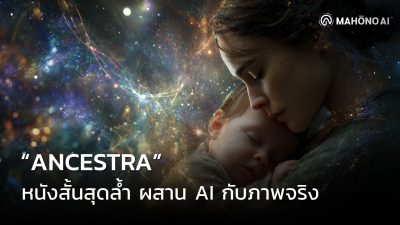 “ANCESTRA” หนังสั้นสุดล้ำ ผสาน AI กับภาพจริง