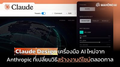 Claude Design โดย Anthropic Labs เครื่องมือออกแบบด้วย AI สำหรับนักออกแบบและทีมสร้างสรรค์