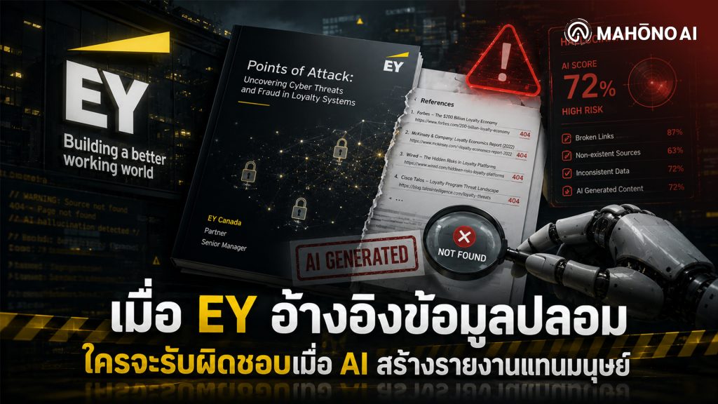 ปกรายงาน EY Points of Attack ว่าด้วยภัยคุกคามไซเบอร์ในระบบ Loyalty Program ปี 2568